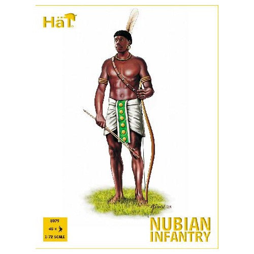HAT 8079 1/72 Nubian Infantry Plastic Model Kit
