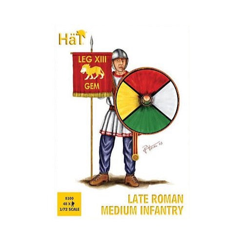 HAT 8100 1/72 Late Roman Light Infantry Plastic Model Kit