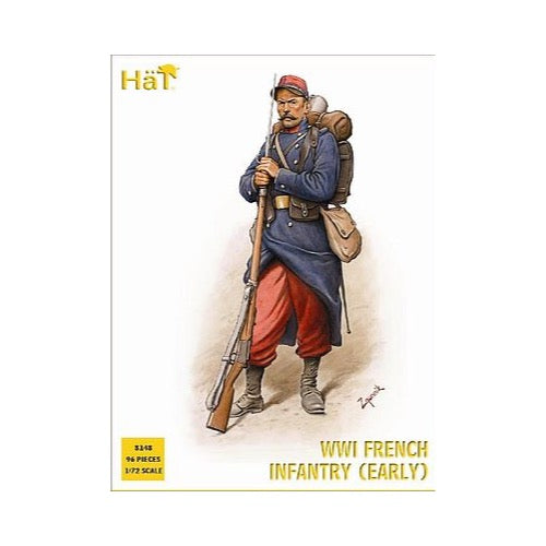 HAT 8148 1/72 WWI French Infantry (With Kepi)