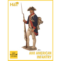 HAT Models 7342 1/72 American War of Independence American Infantry set 1