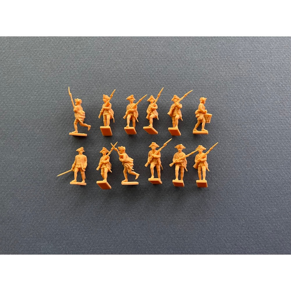 HAT 8348 1/72 Hessian Musketeers Charging American War Of Independence