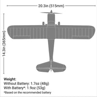 Hobbyzone Champ Anniversary Special Edition RC Plane RTF Mode 2 HBZ04900