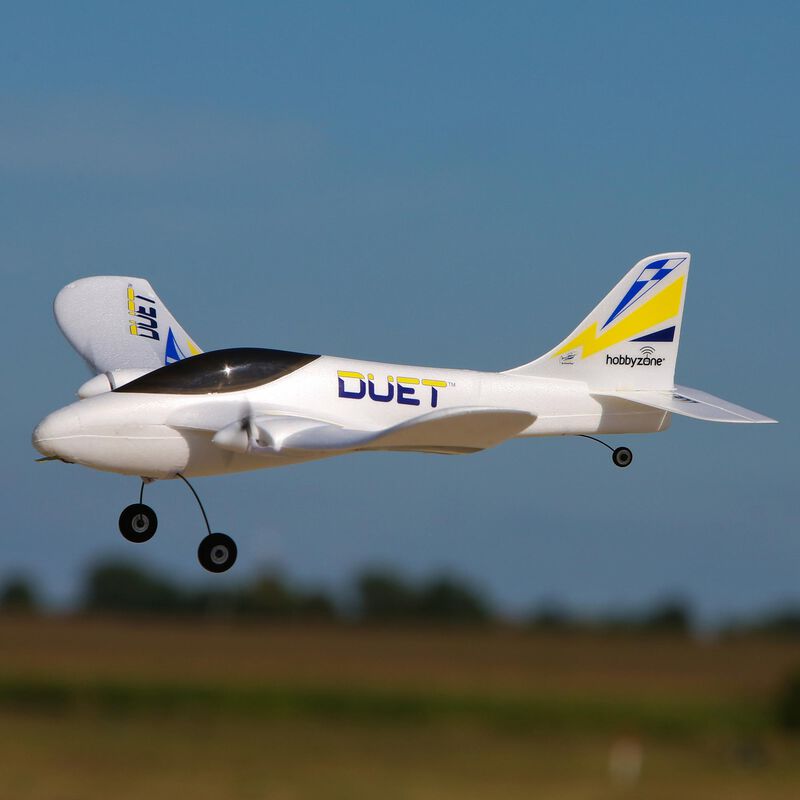 Hobbyzone Duet S 2 525mm Ultra-Micro Twin Trainer RC Plane HBZ05300