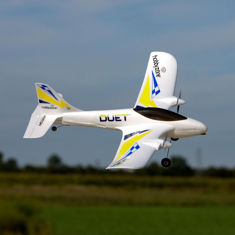 Hobbyzone Duet S 2 525mm Ultra-Micro Twin Trainer RC Plane HBZ05300
