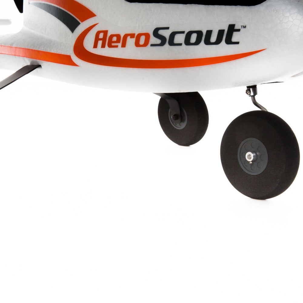 Hobbyzone AeroScout 1.1m RC Plane with SAFE Technology Mode 2 RTF Basic HBZ380001