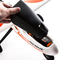 Hobbyzone AeroScout 1.1m RC Plane with SAFE Technology Mode 2 RTF Basic HBZ380001
