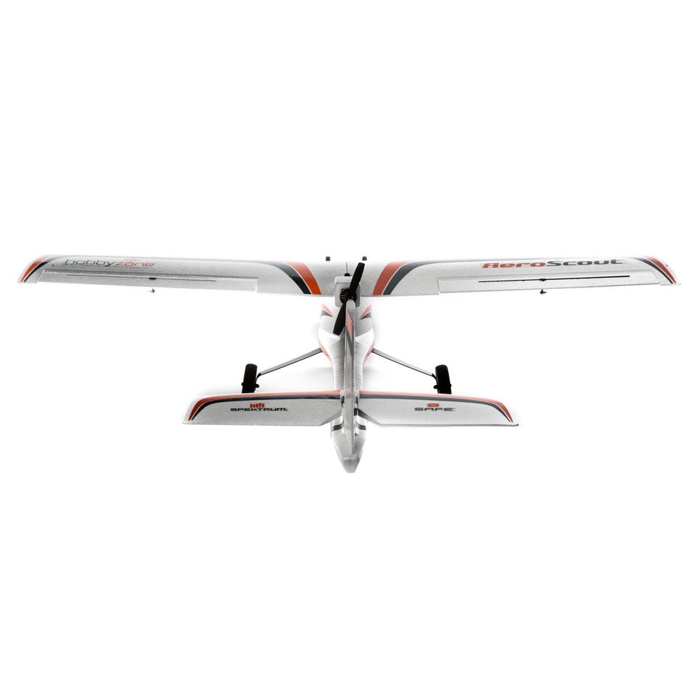 Hobbyzone AeroScout 1.1m RC Plane with SAFE Technology Mode 2 RTF Basic HBZ380001
