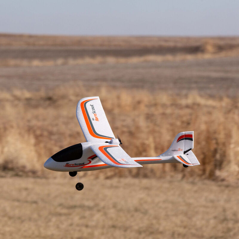Hobbyzone HBZ5700 Mini AeroScout RC Plane (Mode 2)