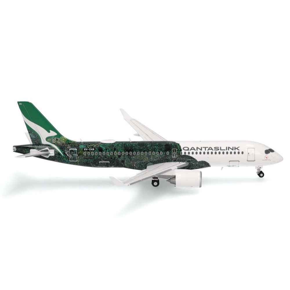 Herpa 573351 1/200 QantasLink Airbus A220-300 - Flying Art Series / Minyma Kutjara Tjukurpa