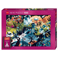 Heye 29882 Movie Masters Time Burton and his films Jigsaw Puzzle 1000pc