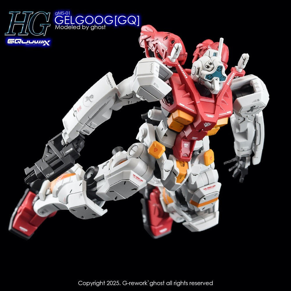 G-Rework CD-H-GQ03 Premium Decal for HG Gelgoog [GQX]