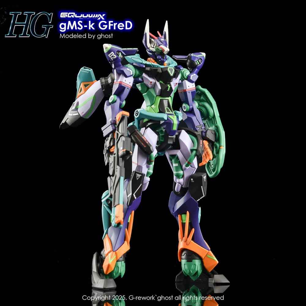 G-Rework CD-H-GQ06 Premium Decal for HG GfreD