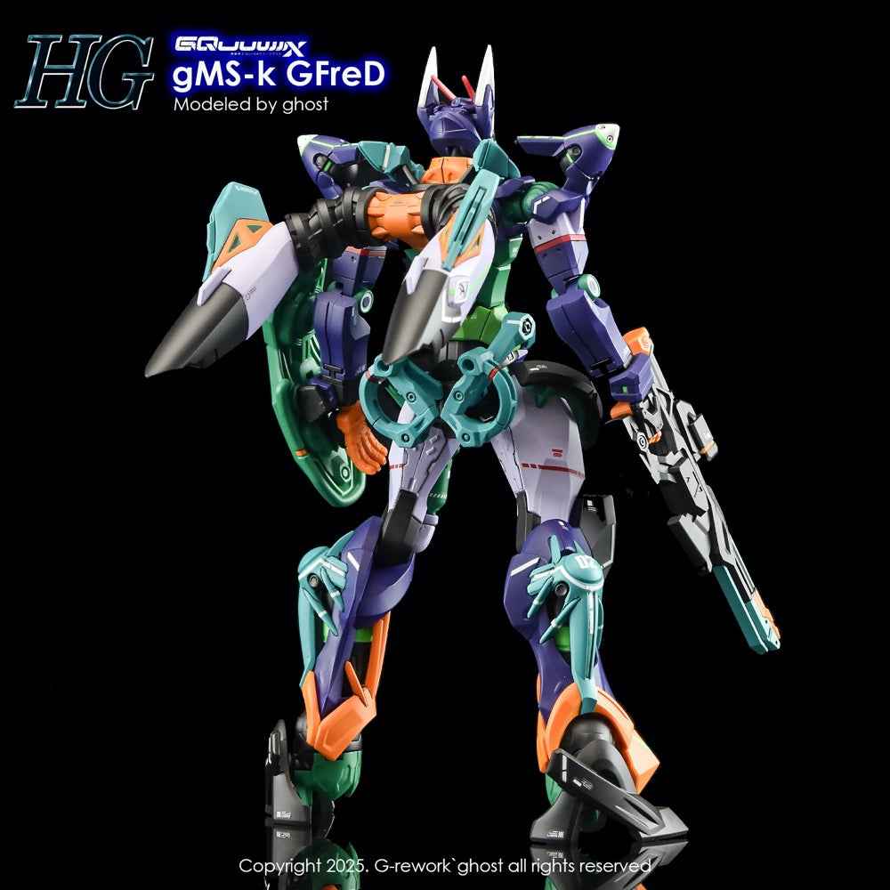 G-Rework CD-H-GQ06 Premium Decal for HG GfreD