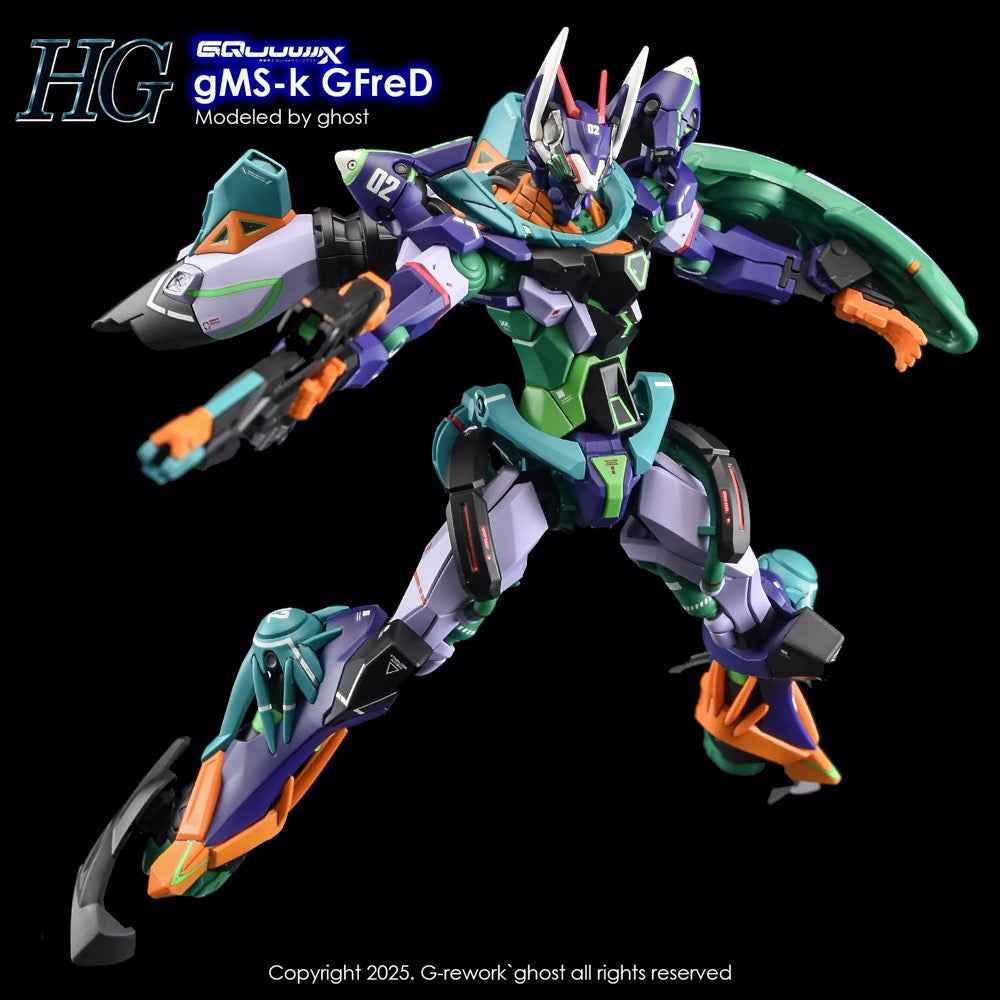 G-Rework CD-H-GQ06 Premium Decal for HG GfreD