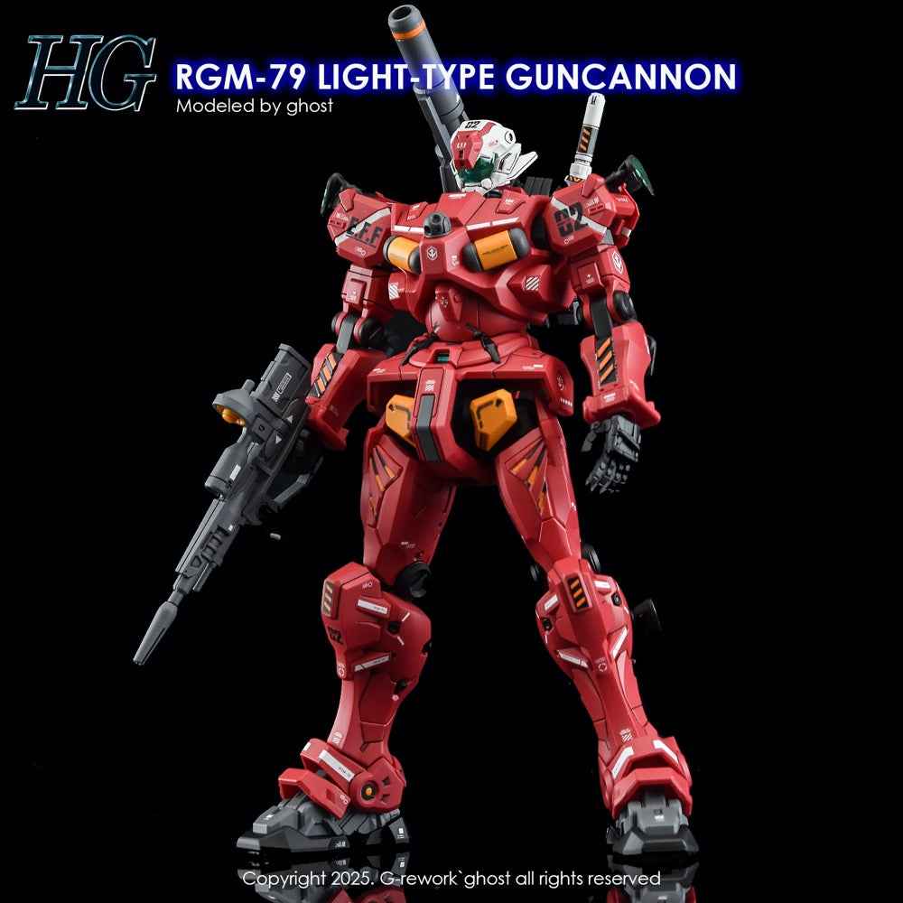 G-Rework CD-H-GQ07 Premium Decal for HG Light-type Guncannon