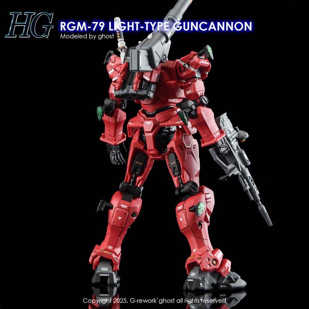 G-Rework CD-H-GQ07 Premium Decal for HG Light-type Guncannon