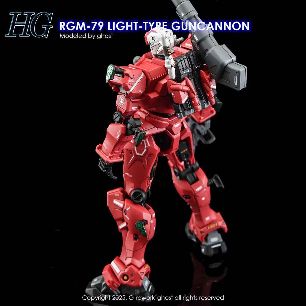 G-Rework CD-H-GQ07 Premium Decal for HG Light-type Guncannon