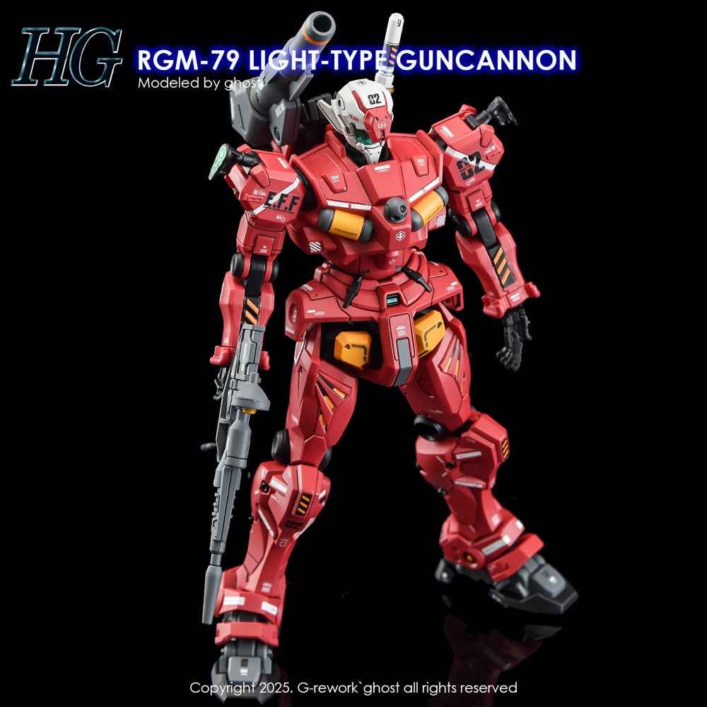 G-Rework CD-H-GQ07 Premium Decal for HG Light-type Guncannon