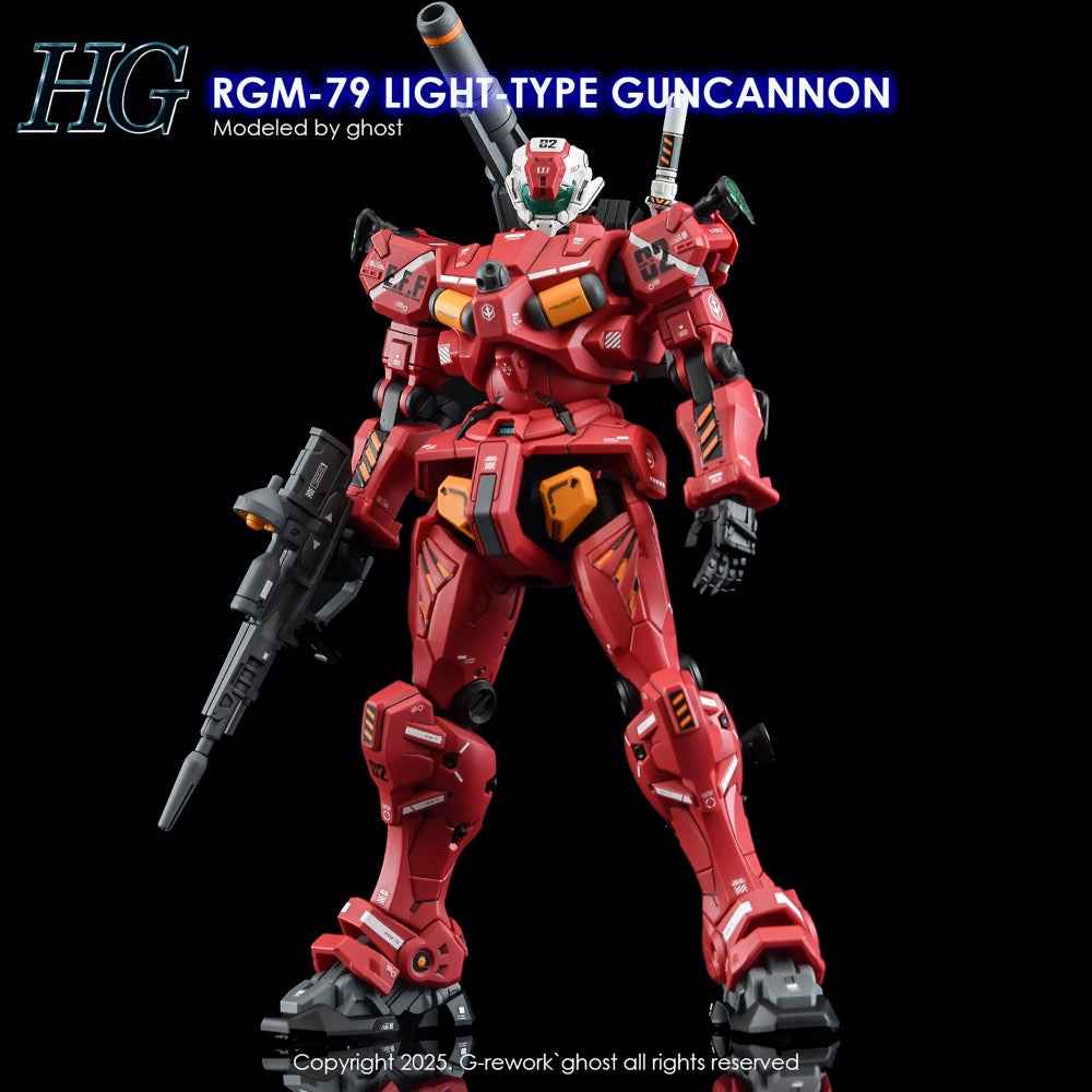 G-Rework CD-H-GQ07 Premium Decal for HG Light-type Guncannon