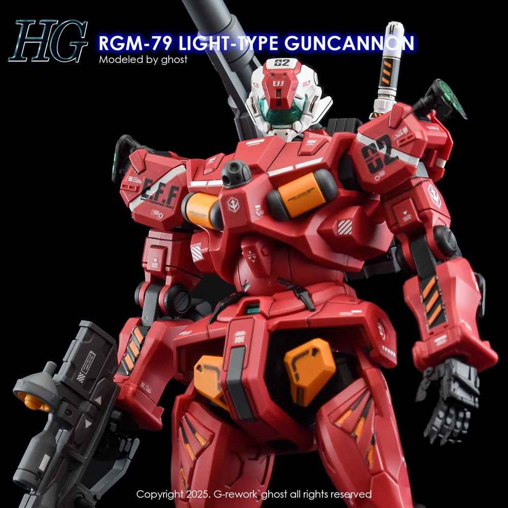 G-Rework CD-H-GQ07 Premium Decal for HG Light-type Guncannon