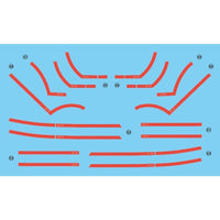 G-Rework CD-H-GQ08 Premium Decal for HG Rick Dom [GQX]