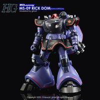 G-Rework CD-H-GQ08 Premium Decal for HG Rick Dom [GQX]