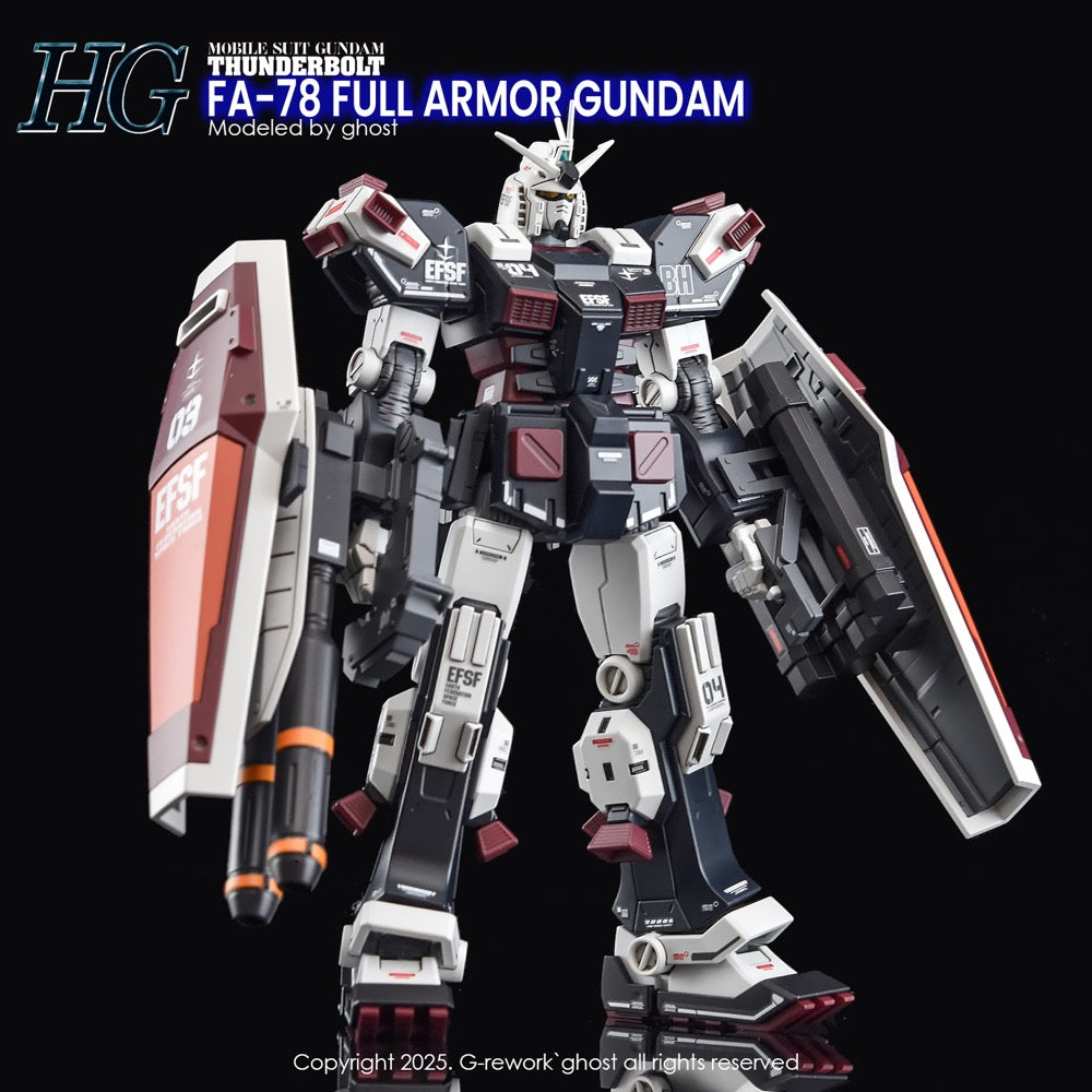 G-Rework CD-H-GQ08 Premium Decal for HG Thunderbolt Full Armor Gundam