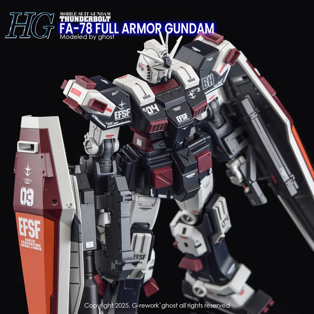 G-Rework CD-H-GQ08 Premium Decal for HG Thunderbolt Full Armor Gundam