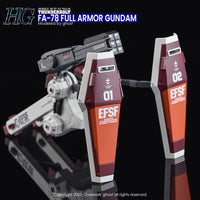 G-Rework CD-H-GQ08 Premium Decal for HG Thunderbolt Full Armor Gundam