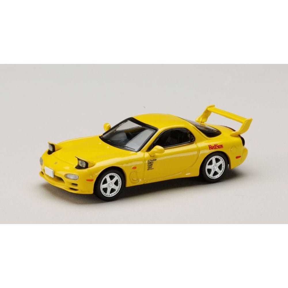 Hobby Japan DMD002A 1/64 Mazda RX-7 (FD3S) RedSuns Initial D Takahashi VS Takumi Fujiwara
