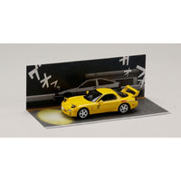 Hobby Japan DMD002A 1/64 Mazda RX-7 (FD3S) RedSuns Initial D Takahashi VS Takumi Fujiwara
