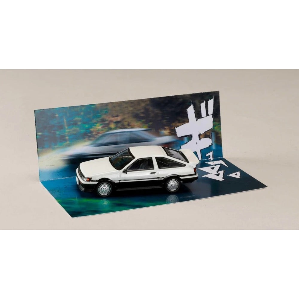 Hobby Japan 1/64 Toyota Sprinter Trueno (AE86) Initial D Takumi Fujiwara vs Wataru Akiyama
