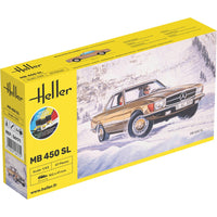Heller HLL56171 1/43 Mercedes-Benz 450SL Starter Kit