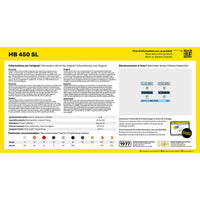 Heller HLL56171 1/43 Mercedes-Benz 450SL Starter Kit