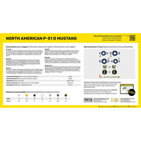 Heller HLL56268 1/72 P-51 Mustang Starter Kit