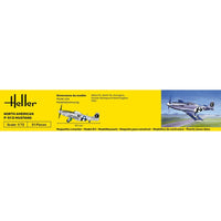 Heller HLL56268 1/72 P-51 Mustang Starter Kit
