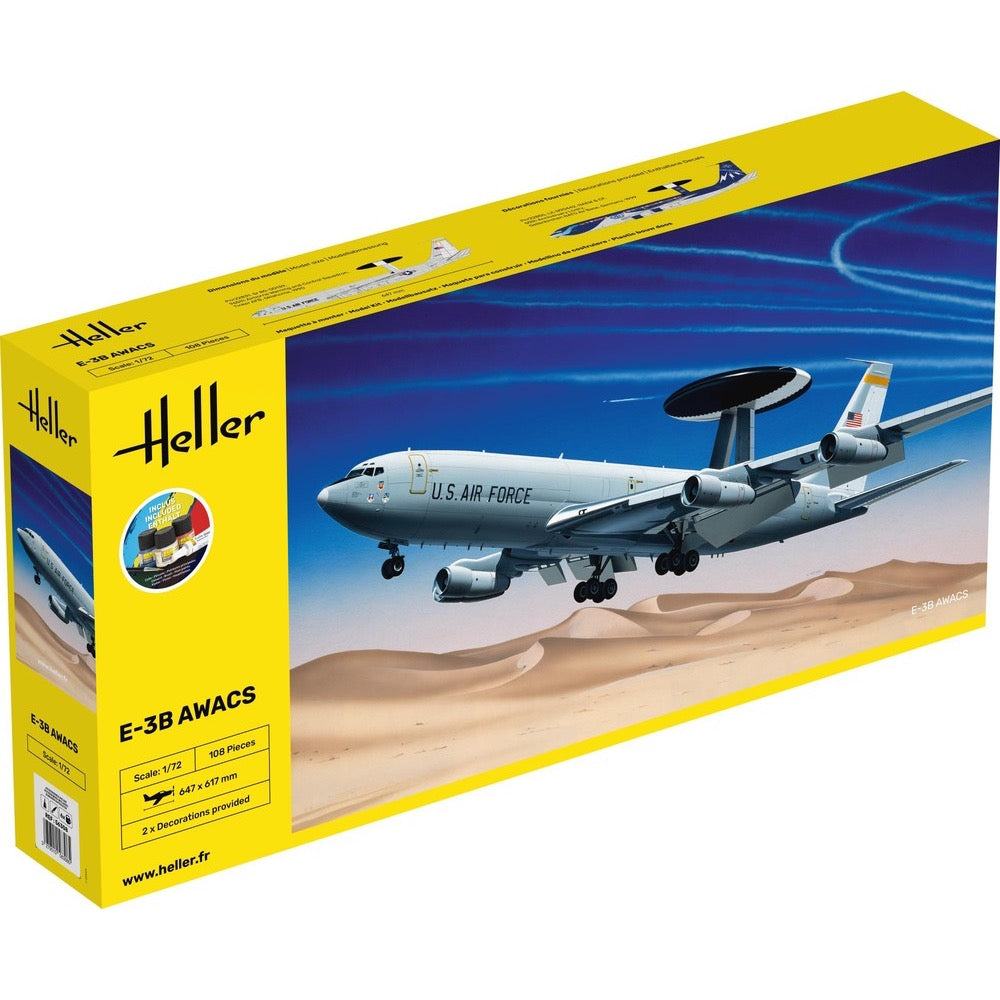 Heller HLL56308 1/72 E-3B AWACS Starter Kit