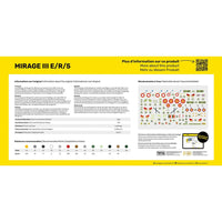 Heller HLL56323 1/72 Mirage III E/R/5 Starter Kit