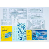 Heller HLL56371 1/72 SU-27 UB/P Ukraine AF Starter Kit