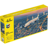 Heller HLL58391 1/72 Super Constellation TWA Starter Kit