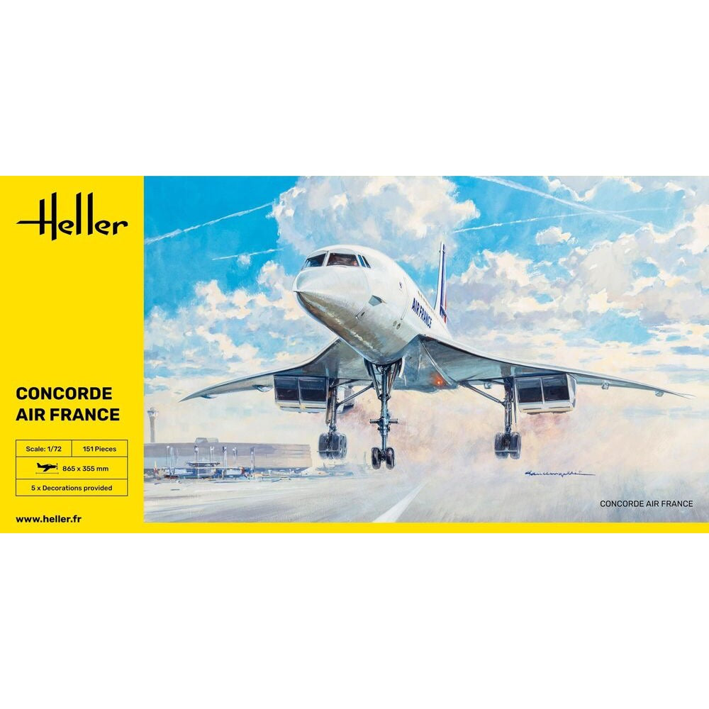 Heller HLL80469 1/72 Concorde Air France