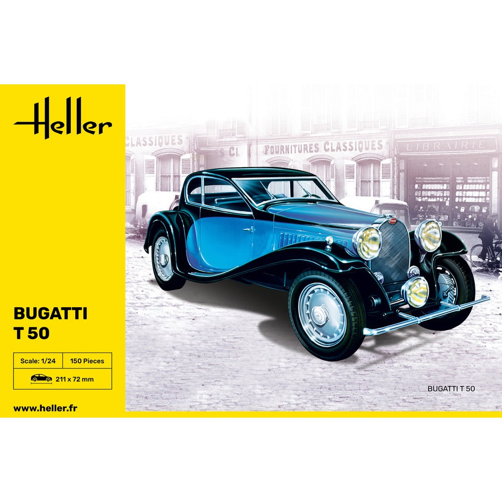Heller HLL80706 1/24 Bugatti T 50