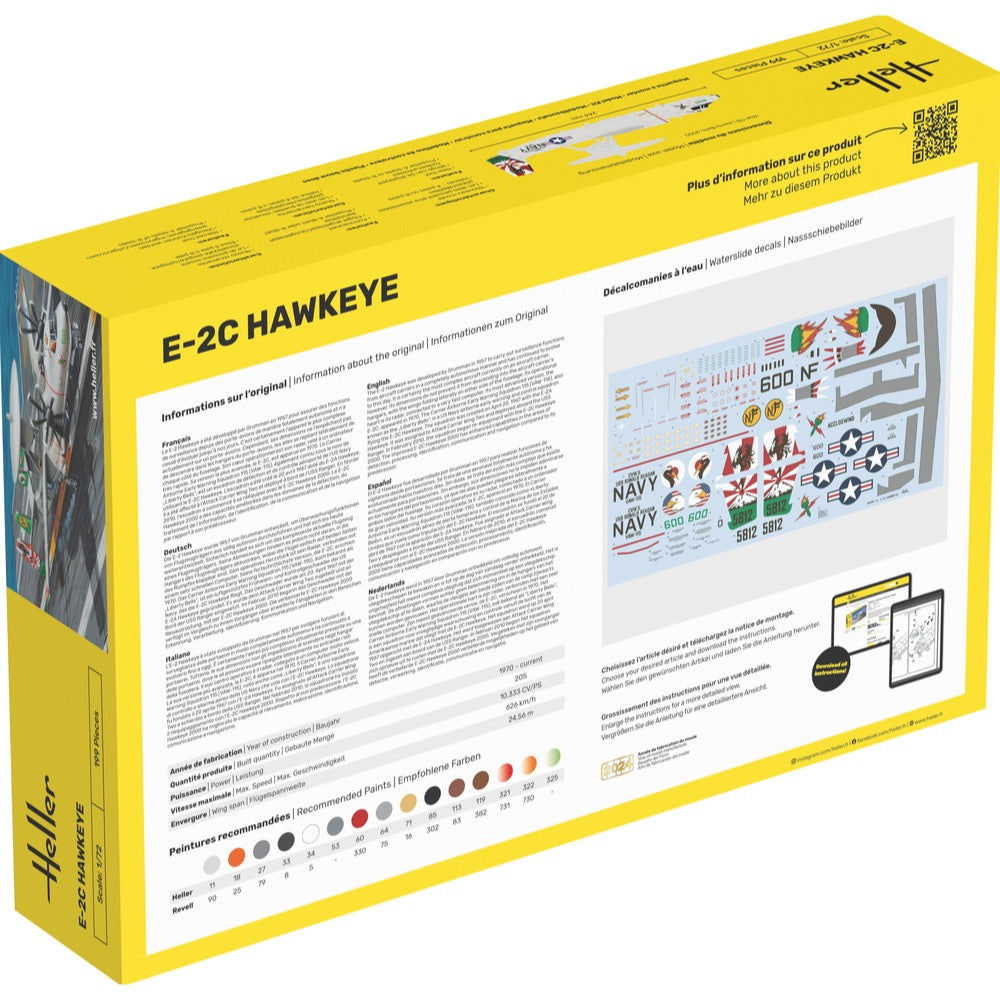 Heller HLL82300 1/72 Grumman E-2C Hawkeye