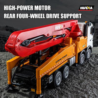 Huina 1/18 RC Concrete Pump Truck (Yellow)