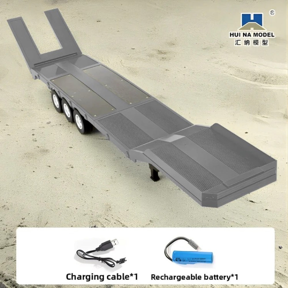 Huina HN1502-G 1/18 Flatbed Trailer (Grey)