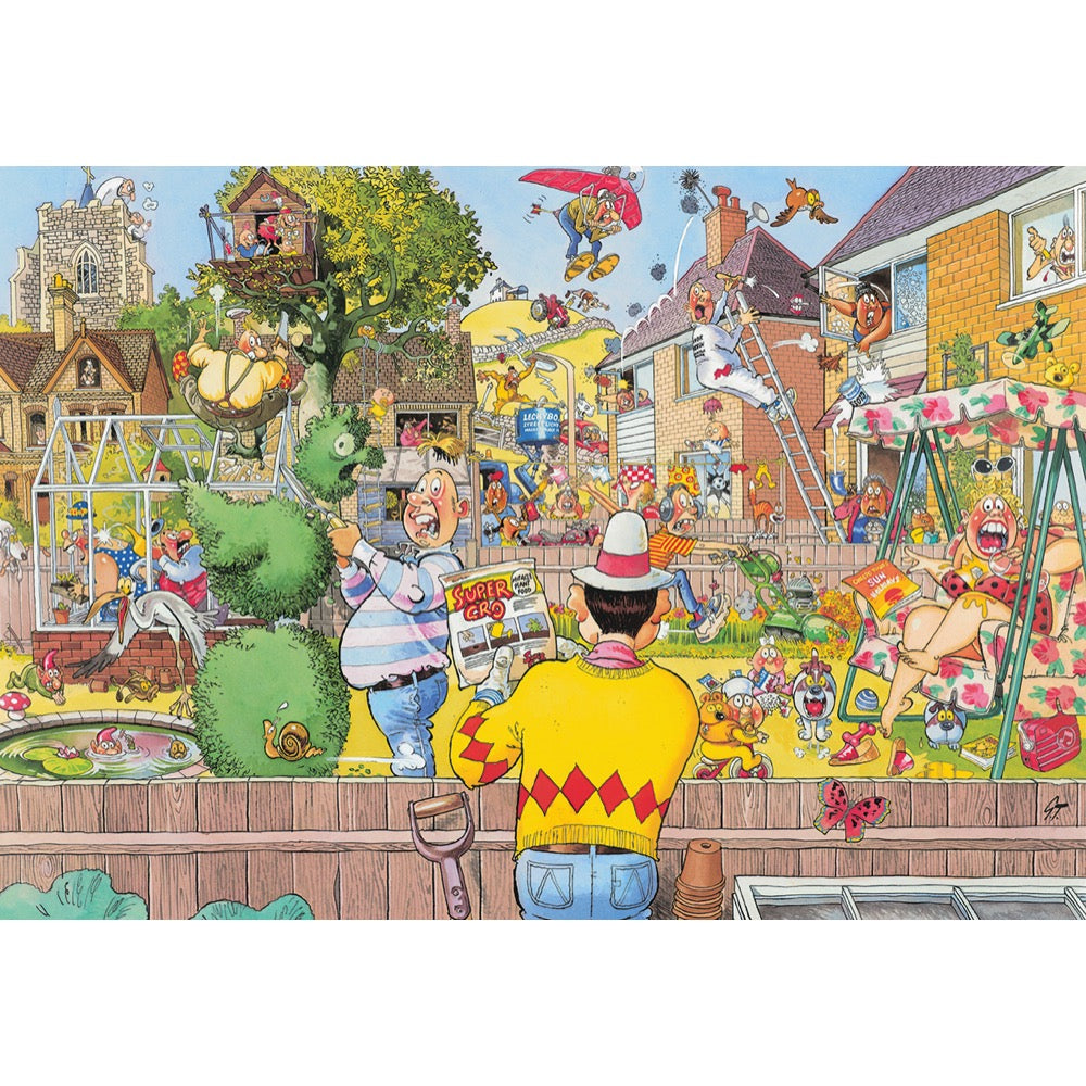 Holdson Wasgij Original No.6 Blooming Marvellous Retro XL 500pc Jigsaw Puzzle