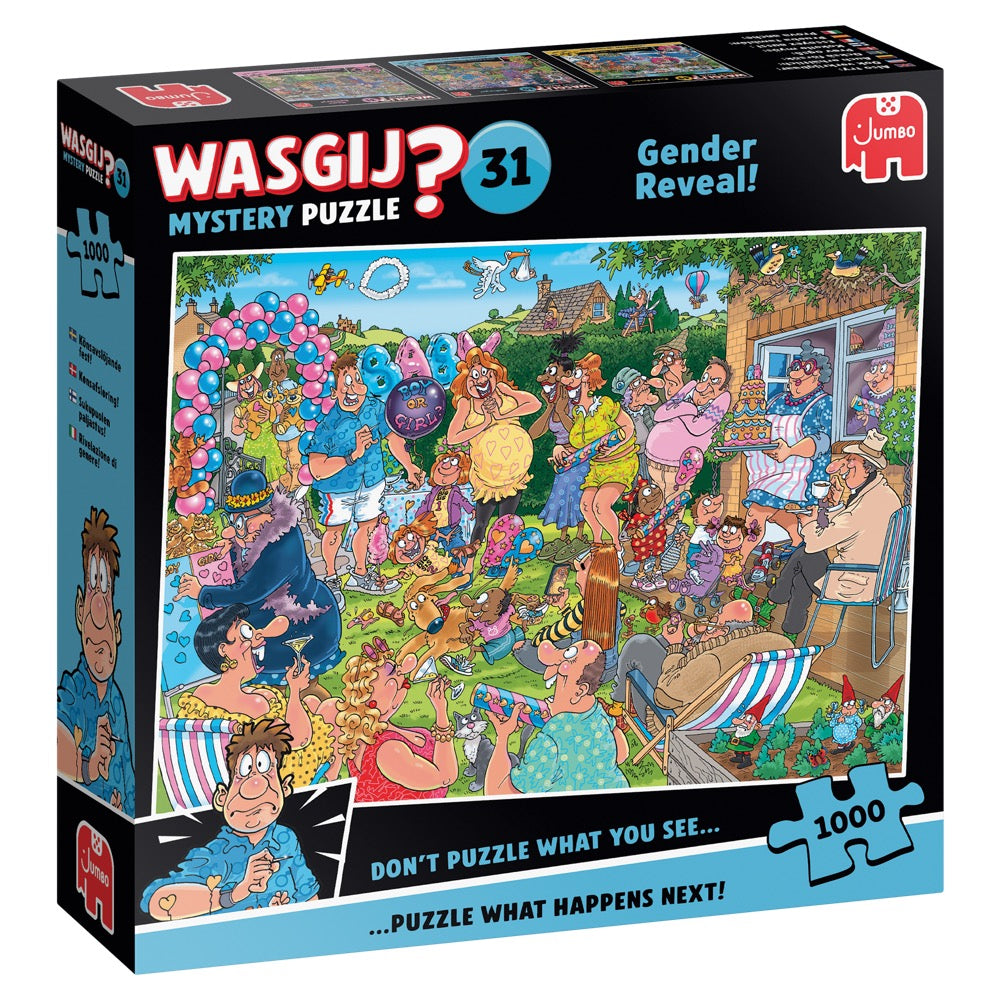 Holdson Wasgij Mystery 31 Gender Reveal 1000pc Jigsaw Puzzle