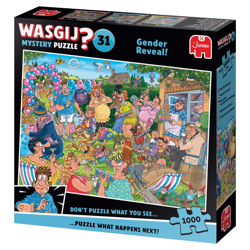 Holdson Wasgij Mystery 31 Gender Reveal 1000pc Jigsaw Puzzle