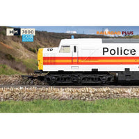 Hornby R30435TXS OO RailRoad BR Class 37 '37093' Police Livery DCC Sound Fitted