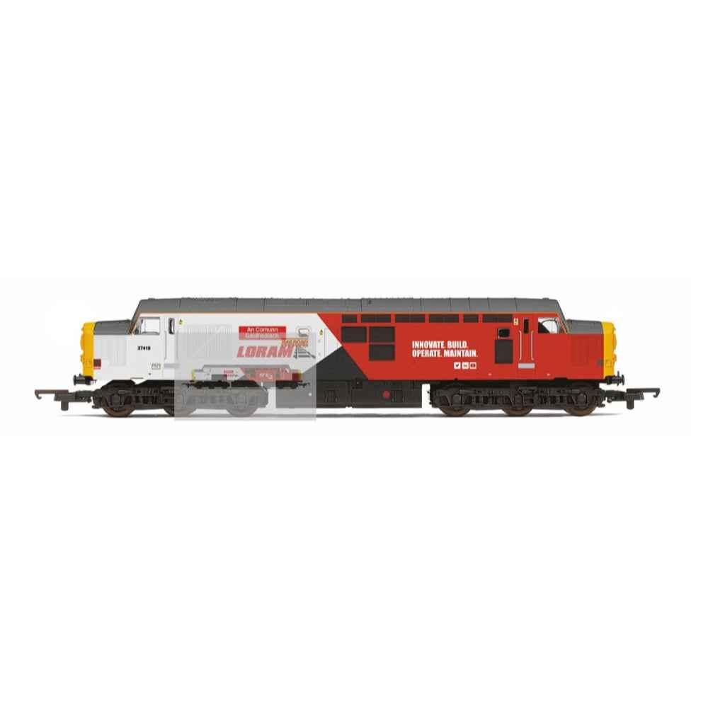 Hornby R30436 OO RailRoad Loram Class 37 'An Comunn Gaidhealach' 37418